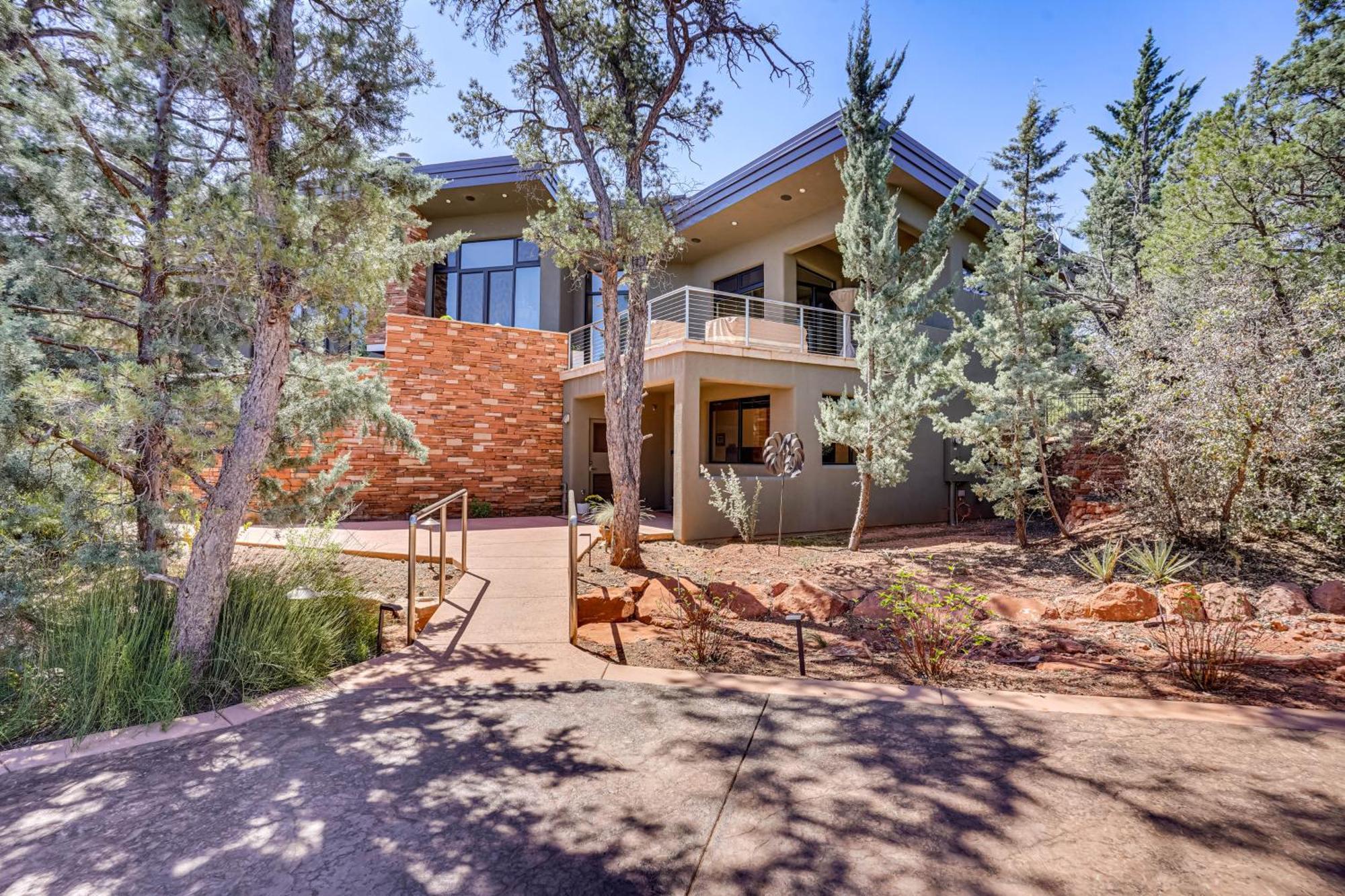 Apartamento Sedona Couples Retreat With Patio Walk To Trails! Exterior foto
