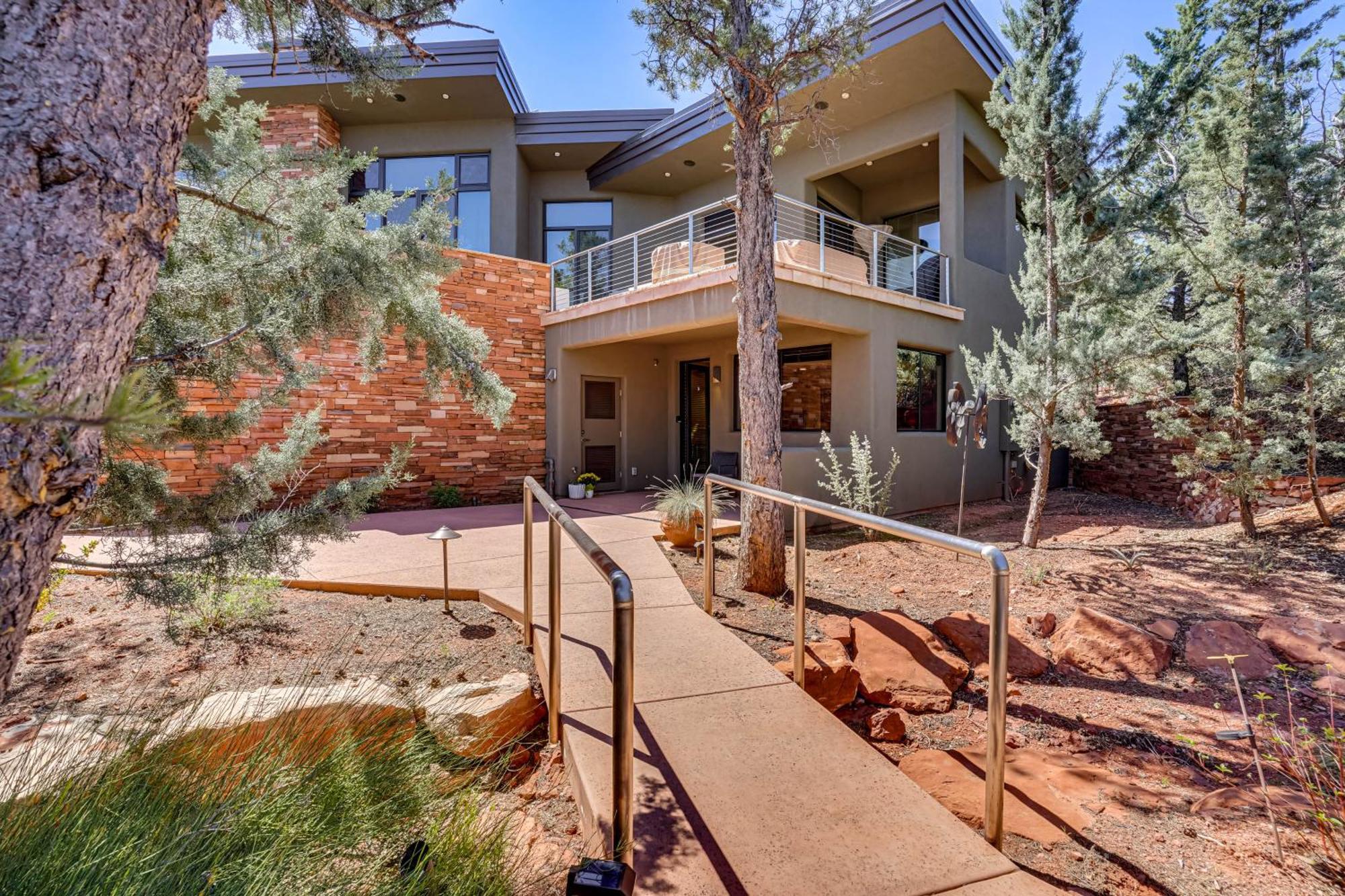 Apartamento Sedona Couples Retreat With Patio Walk To Trails! Exterior foto